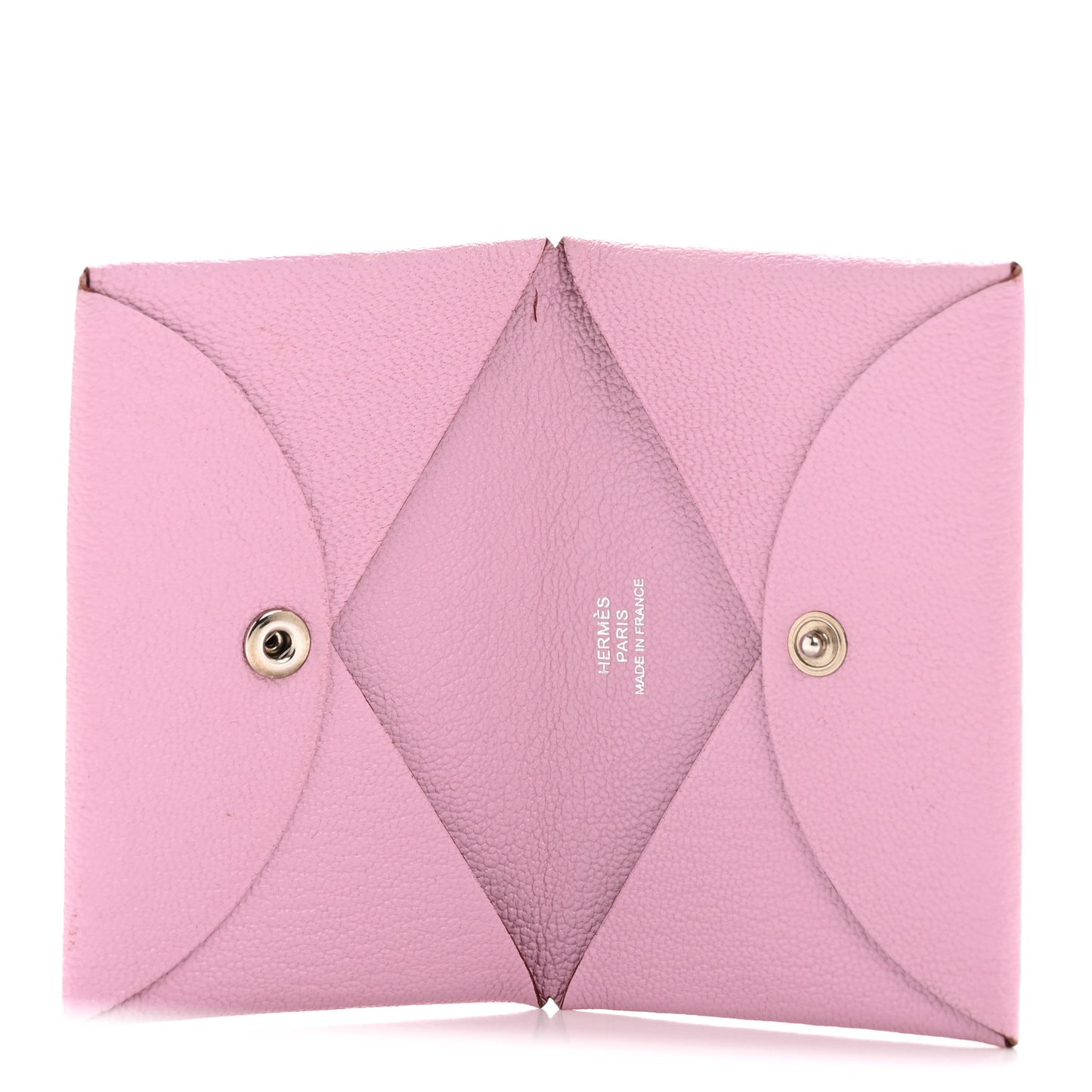 Chevre Mysore Calvi Card Case Mauve Sylvestre