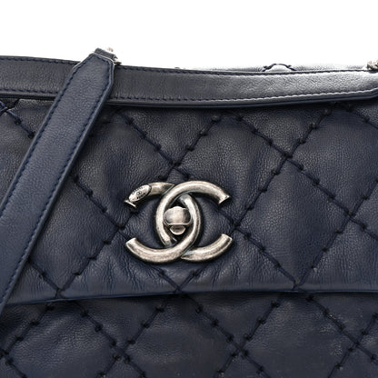 Chanel Calfskin Love Me Tender Flap Navy 8 of 11