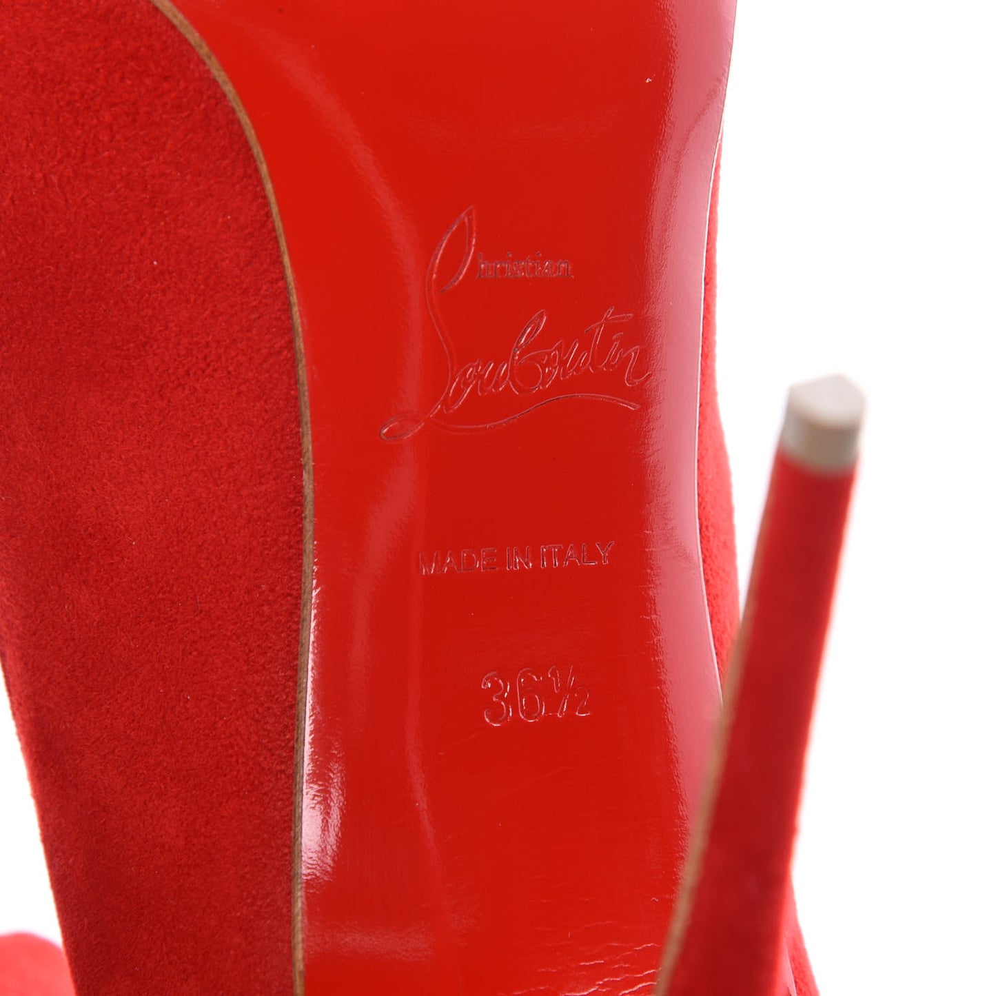 Veau Velours Pigalle Follies 100 Pumps 36.5 Oeillet