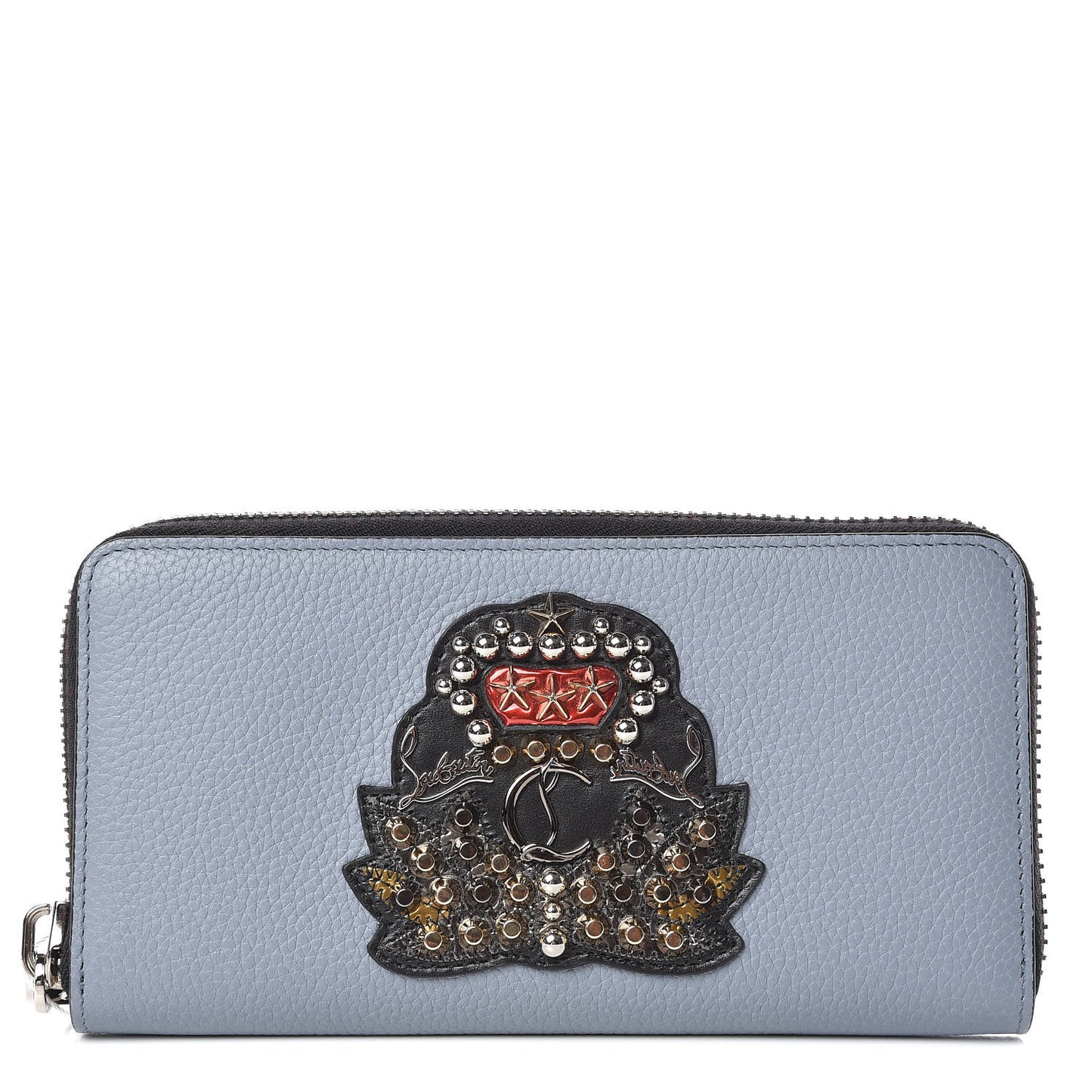 Calfskin Ecusson Panettone Zip Around Wallet Squale