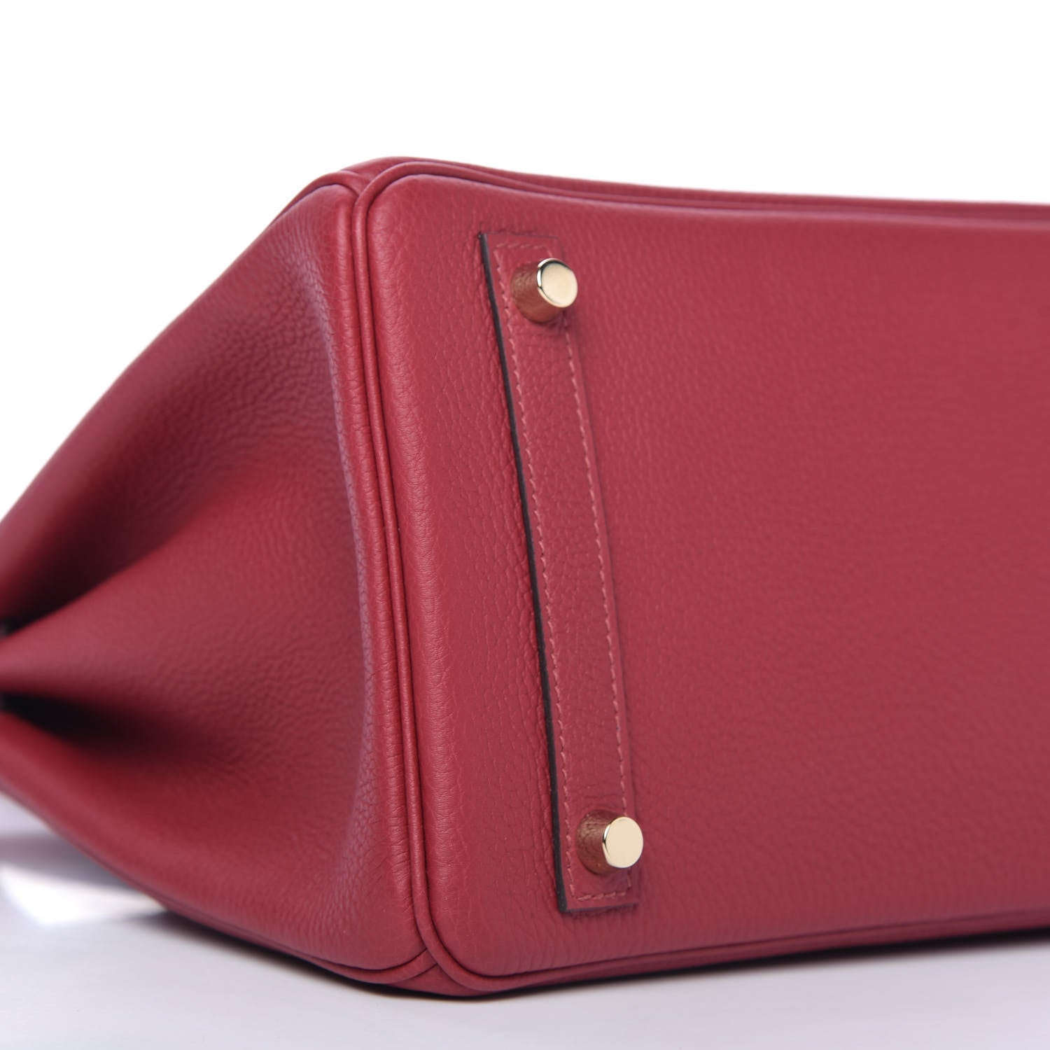 Hermes Togo Horseshoe Birkin 30 Rouge Grenat Bleu Nuit 6 of 11