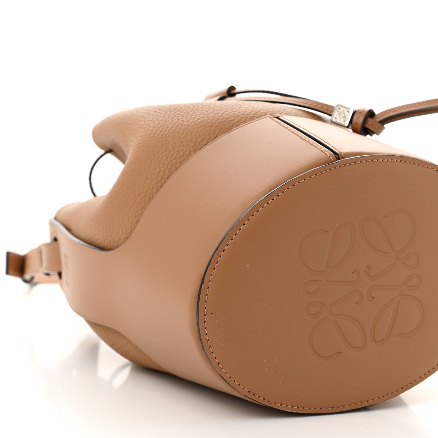 Loewe Calfskin Small Balloon Bucket Bag Toffee 9 of 11