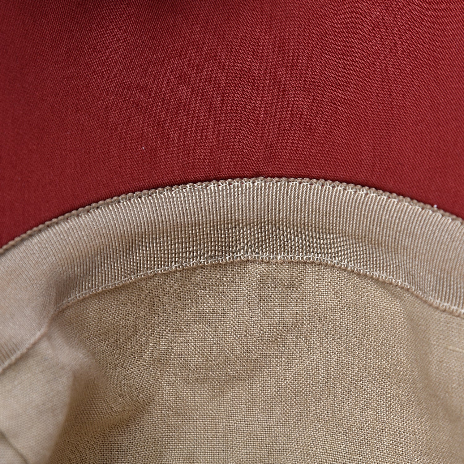 Hermes Cotton H Cap 59 Red 8 of 8