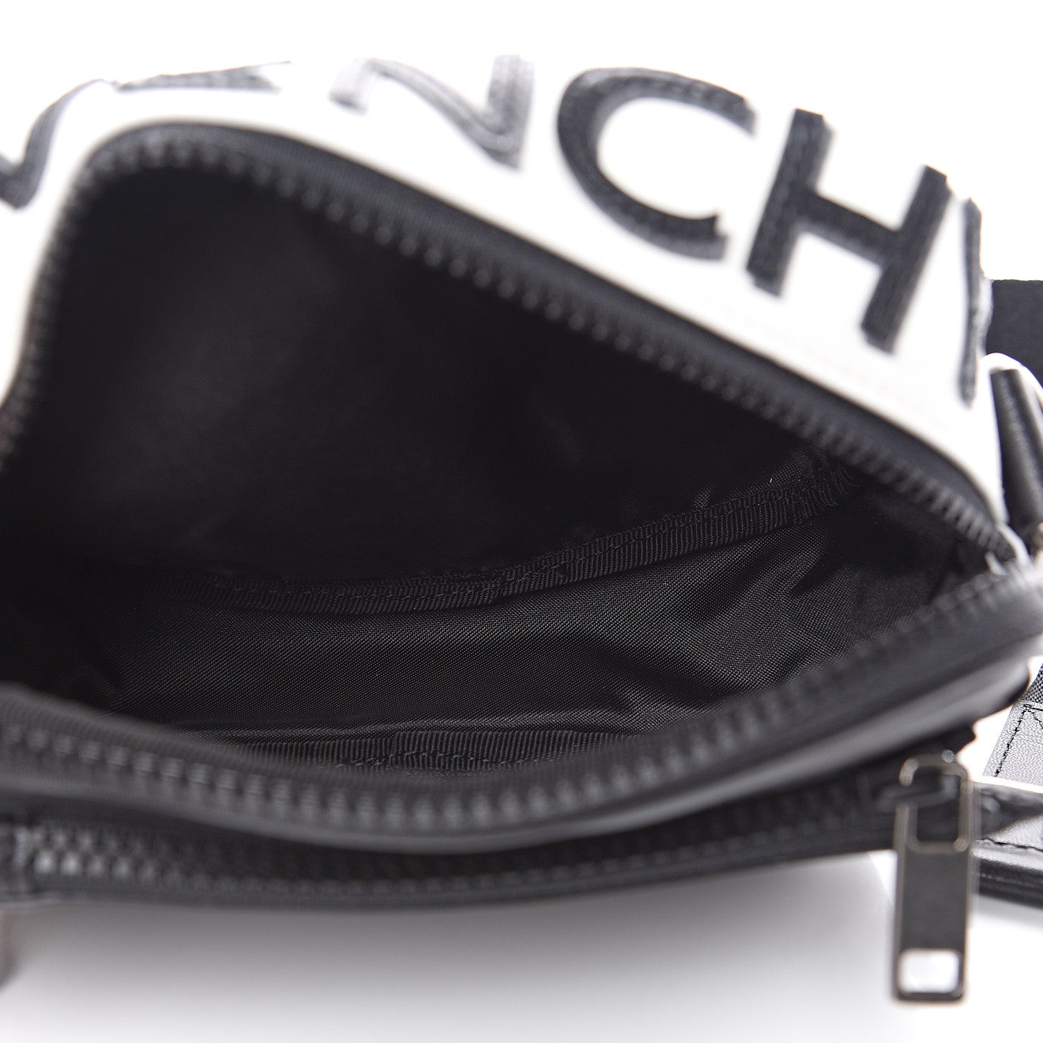 Givenchy Calfskin MC3 Crossbody Bag Black White 4 of 8