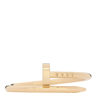 Cartier 18K Yellow Gold Small Juste Un Clou Ring 61 9.5 1 of 6