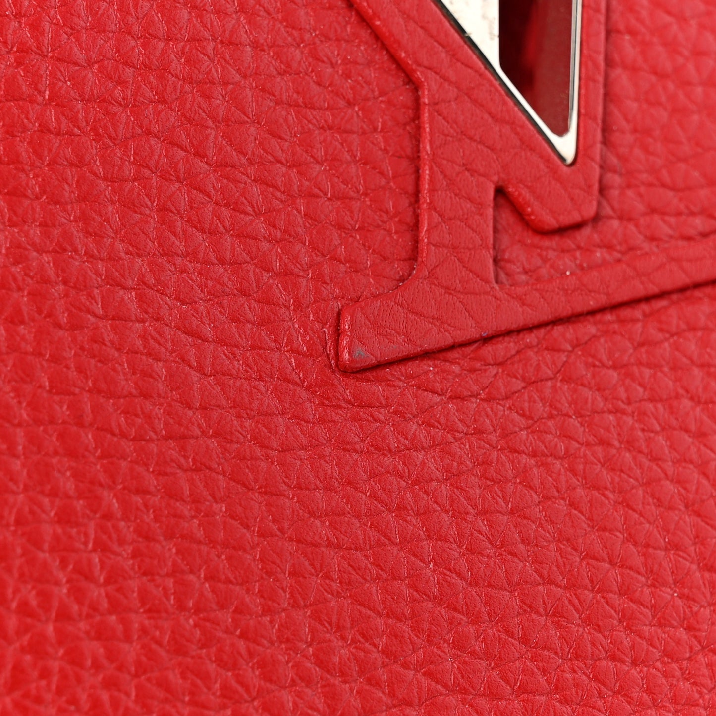 Taurillon Capucines PM Rubis