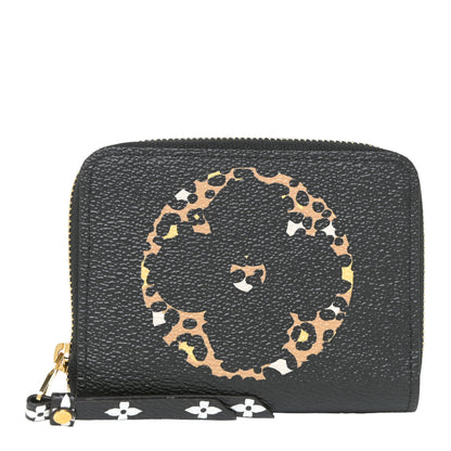 Louis Vuitton Monogram Giant Jungle Zippy Coin Purse Black 1 of 9