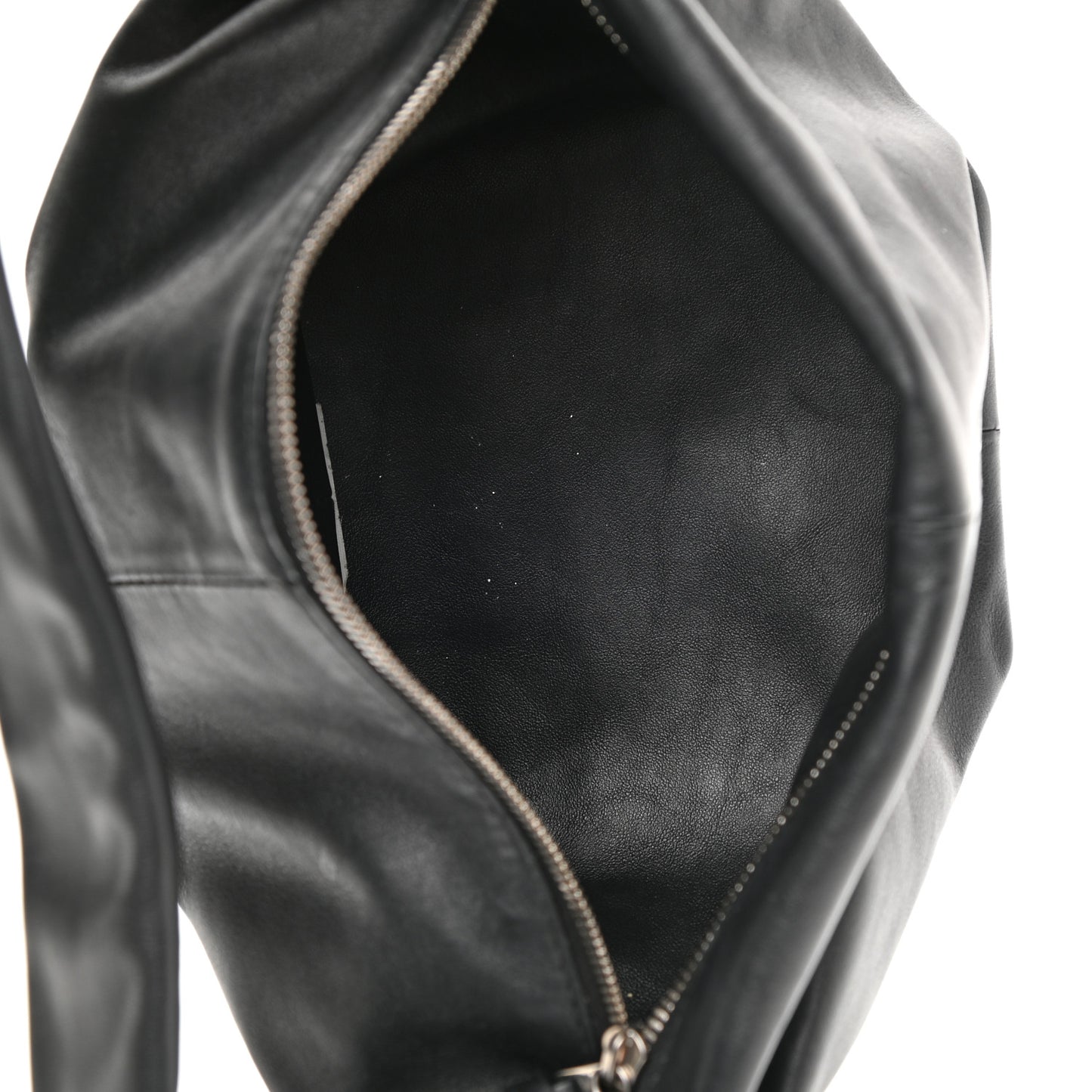 Calfskin Mini Double Knot Bag Black