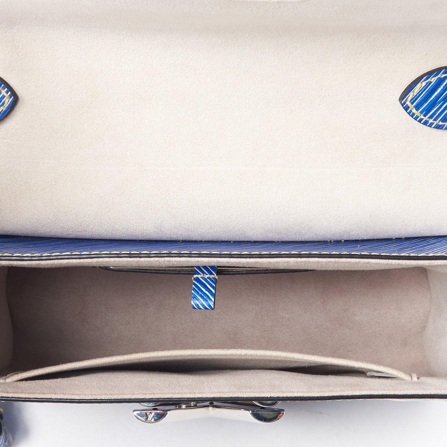 Louis Vuitton Epi Azteque Twist Shoulder Bag MM Denim Light 6 of 8