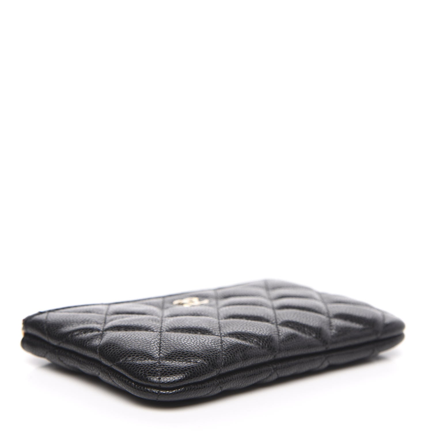 Chanel Caviar Quilted Small Cosmetic Case Black 4 of 8