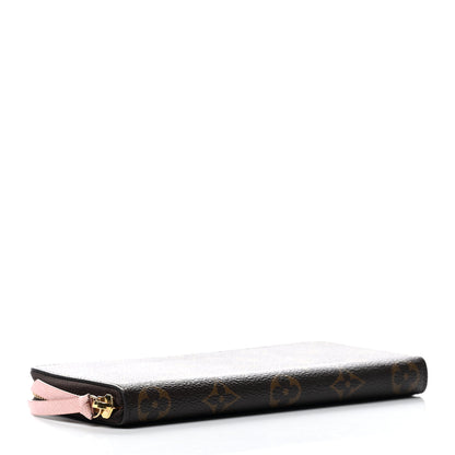 Louis Vuitton Monogram Clemence Wallet Rose Ballerine 3 of 6