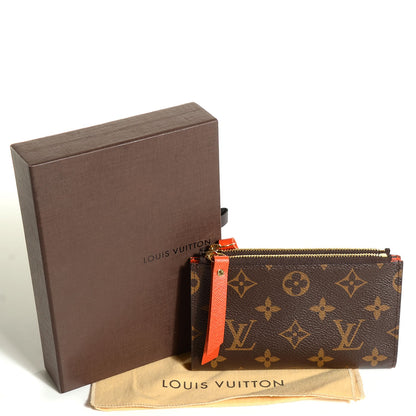 Louis Vuitton Monogram Compact Adele Wallet Piment 5 of 8