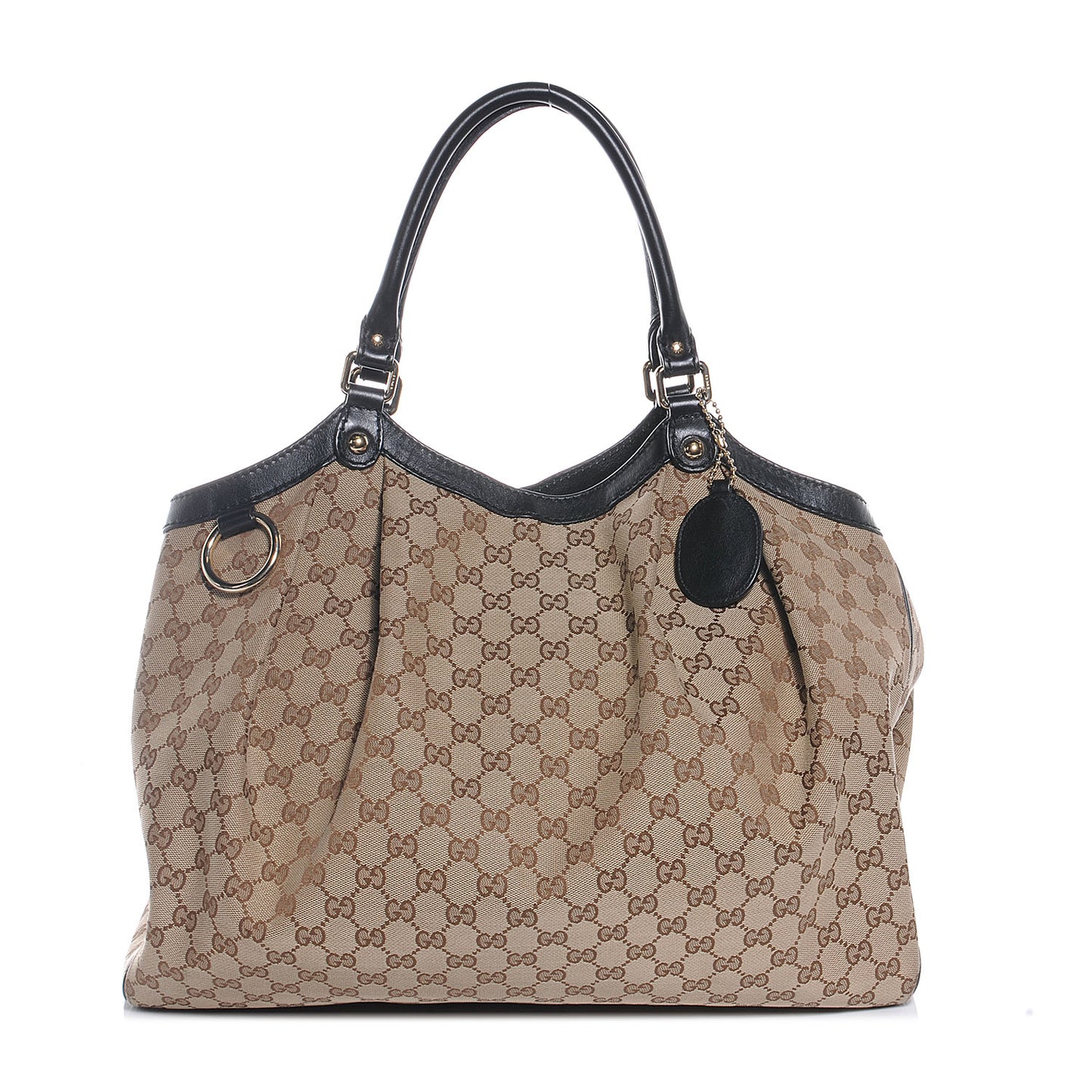 Monogram Large Sukey Black