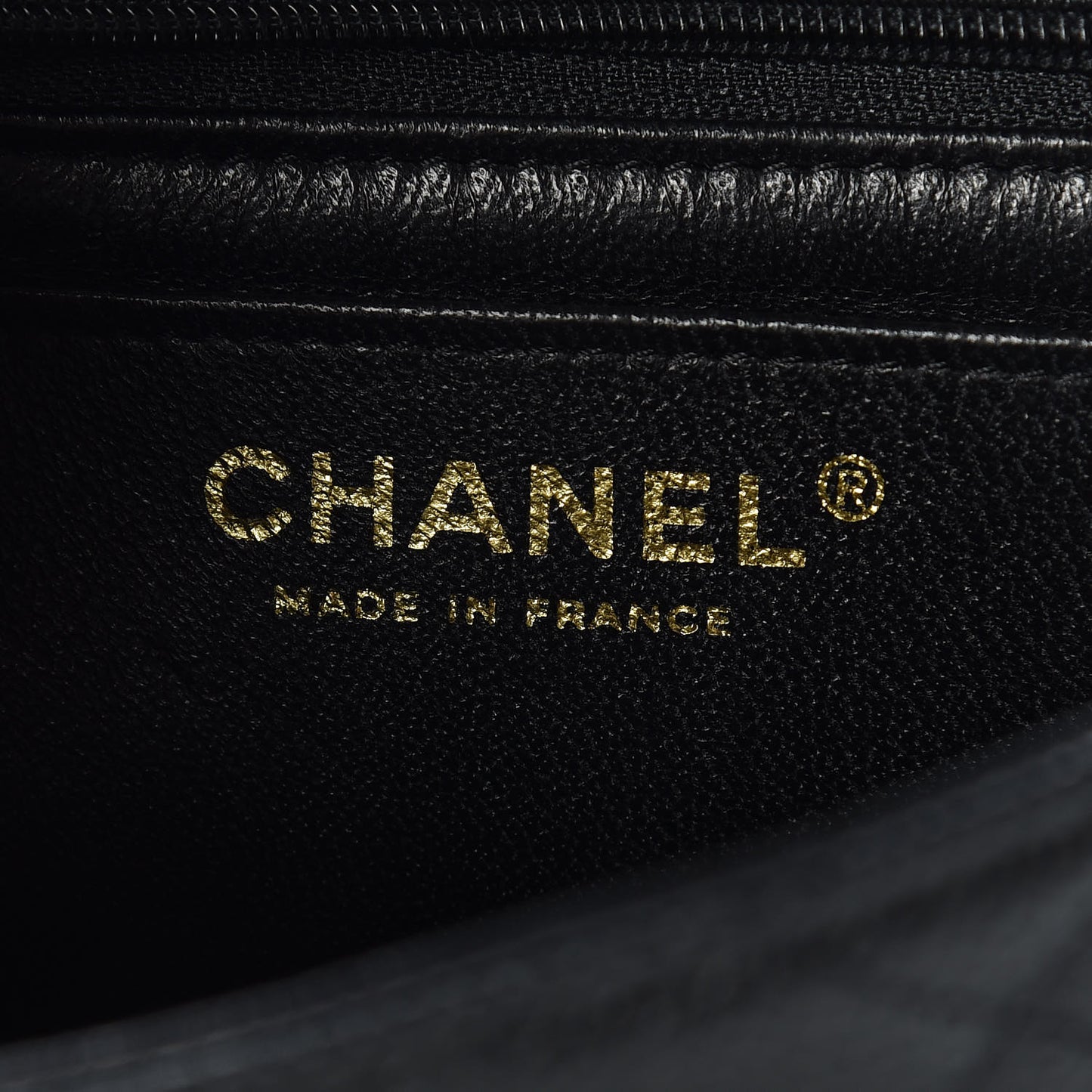 Caviar Quilted Mini Square Flap Black
