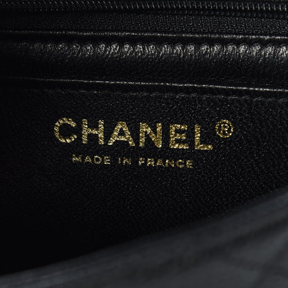 Chanel Caviar Quilted Mini Square Flap Black 8 of 9