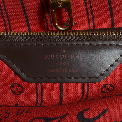 Louis Vuitton Damier Ebene Neverfull GM 6 of 7