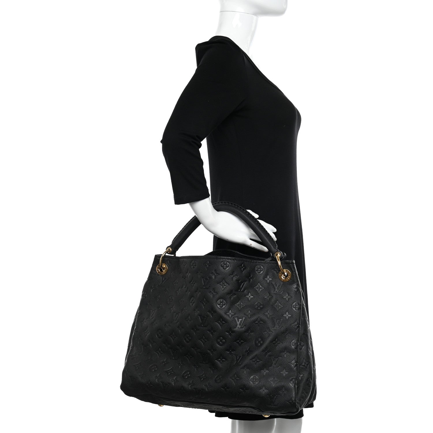 Louis Vuitton Empreinte Artsy MM Black 2 of 9