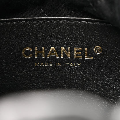 Chanel Shiny Calfskin Quilted Mini Chanel 22 Black 6 of 10