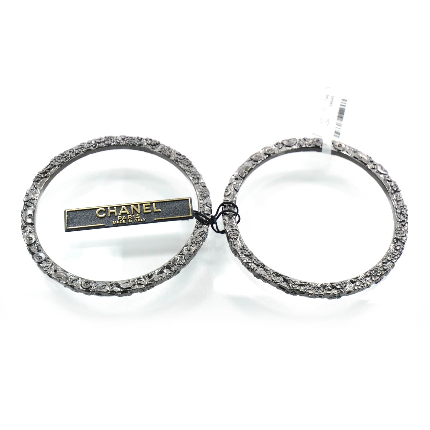 Chanel Metal Camellia Bangle Set 11P 1 of 4