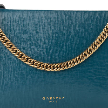 Givenchy Goatskin Suede Cross 3 Crossbody Bag Blue Burgundy 11 of 11