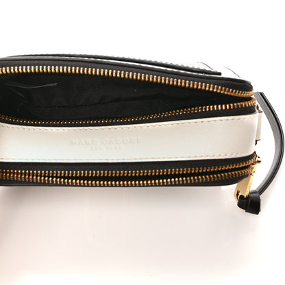 Marc Jacobs Saffiano Snapshot Camera Bag Black White Multicolor 5 of 9