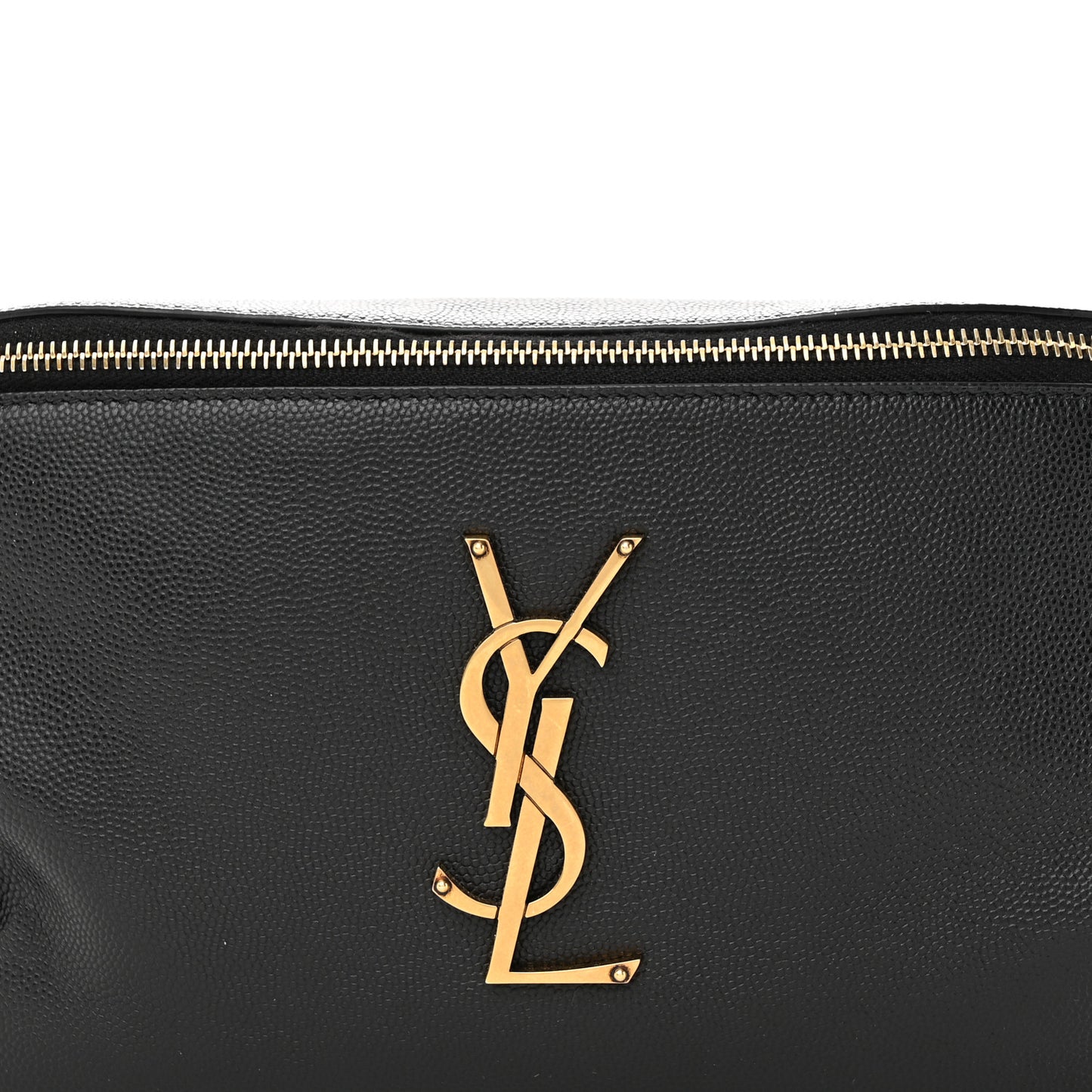 Grain De Poudre Monogram Belt Bag Black