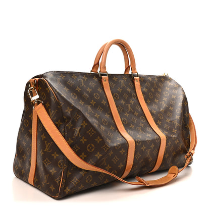 Louis Vuitton Monogram Keepall Bandouliere 55 2 of 9