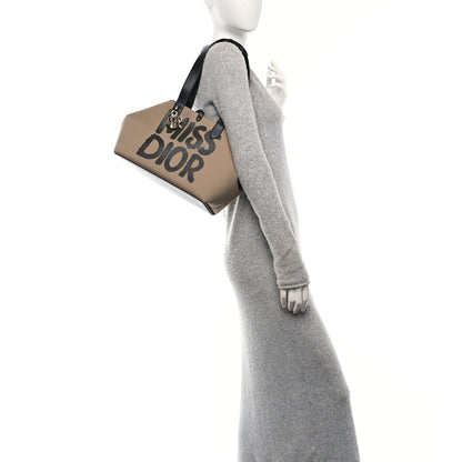 Christian Dior Canvas Medium Miss Dior Toujours Beige Black 2 of 10