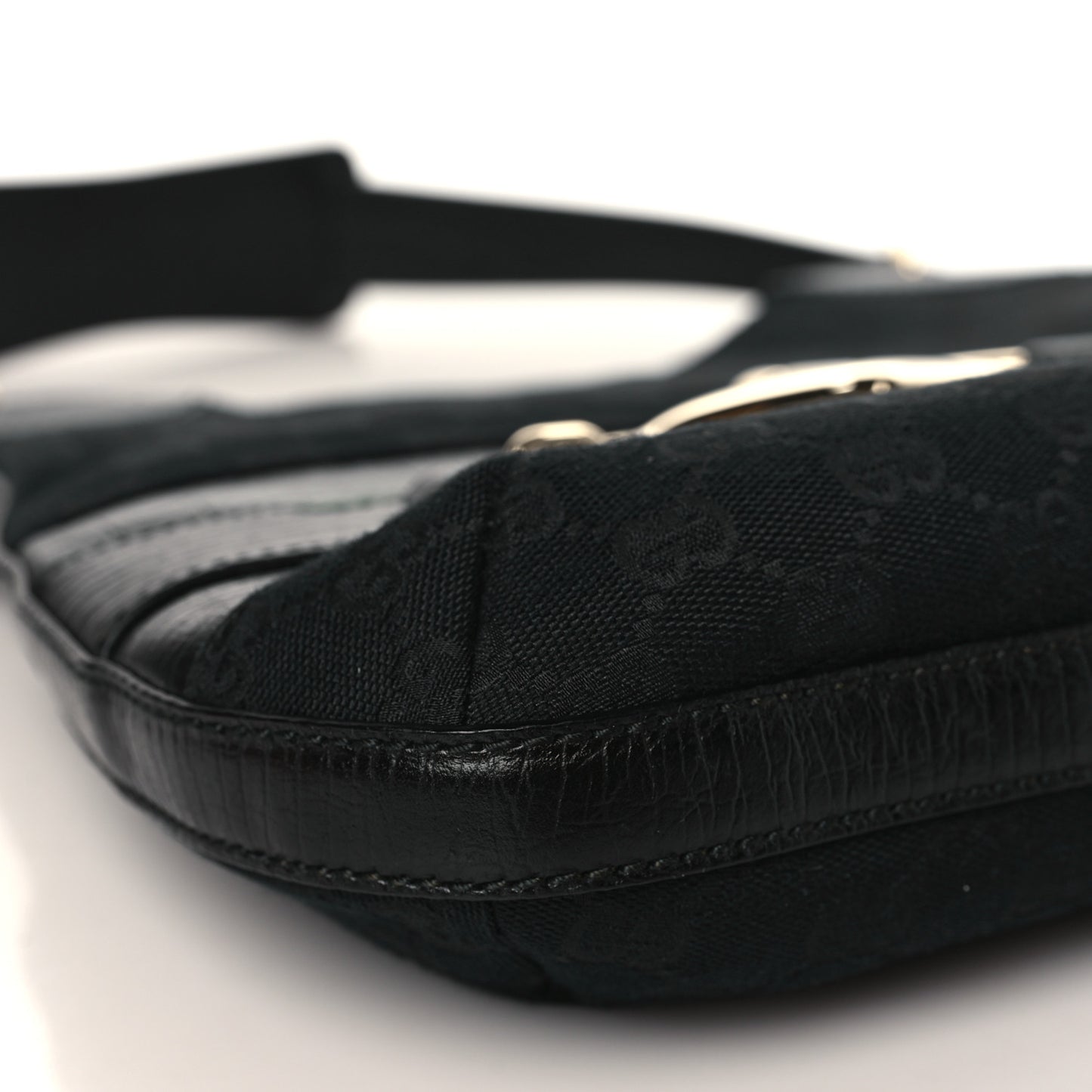 Monogram Web Hasler Hobo Black