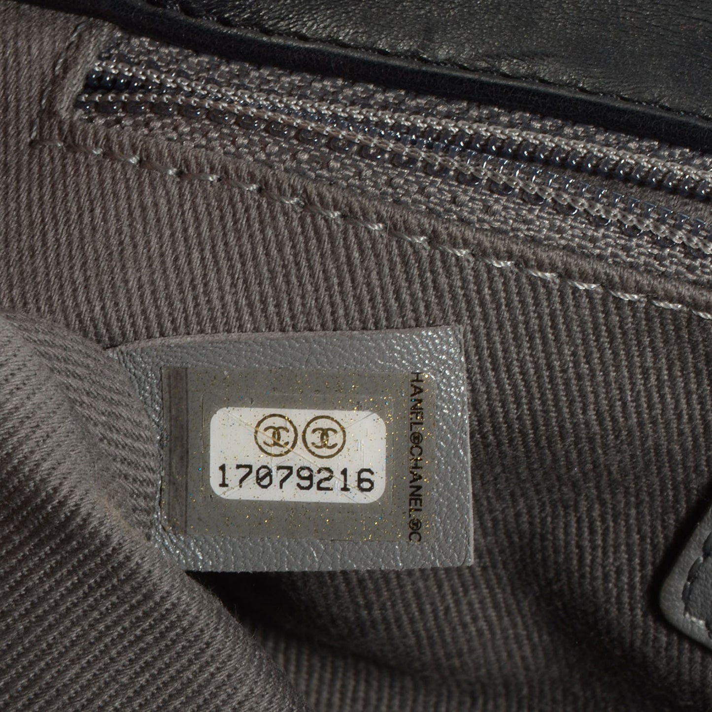 Calfskin Crystal Embossed Medium Boy Flap Black