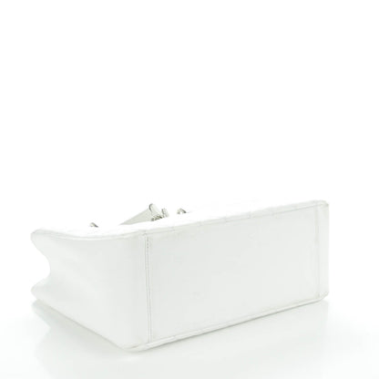 Chanel Caviar Quilted Grand Shopping Tote GST White 4 of 8