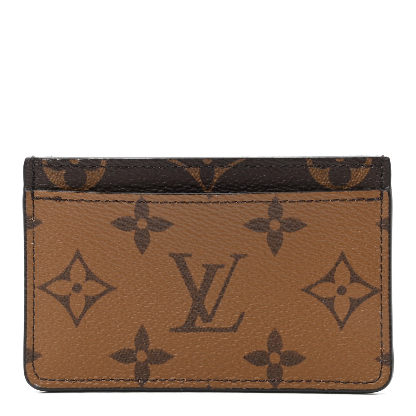 Reverse Monogram Card Holder