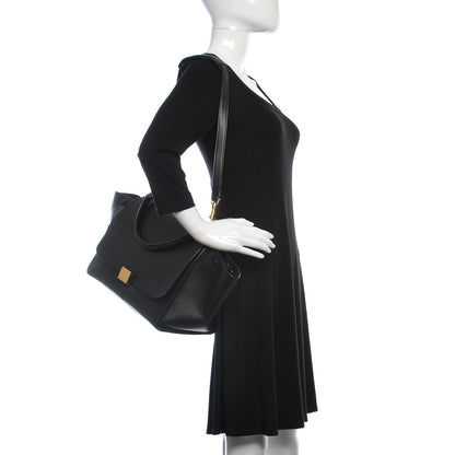 Celine Smooth Calfskin Medium Trapeze Black 3 of 27