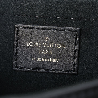 Louis Vuitton Calfskin Embroidered New Wave Chain MM Black 6 of 10