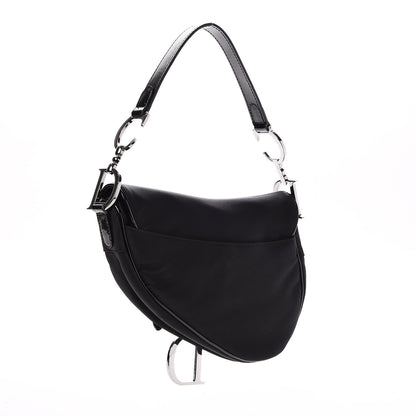 Christian Dior Nylon Saddle Bag Black 3 of 6