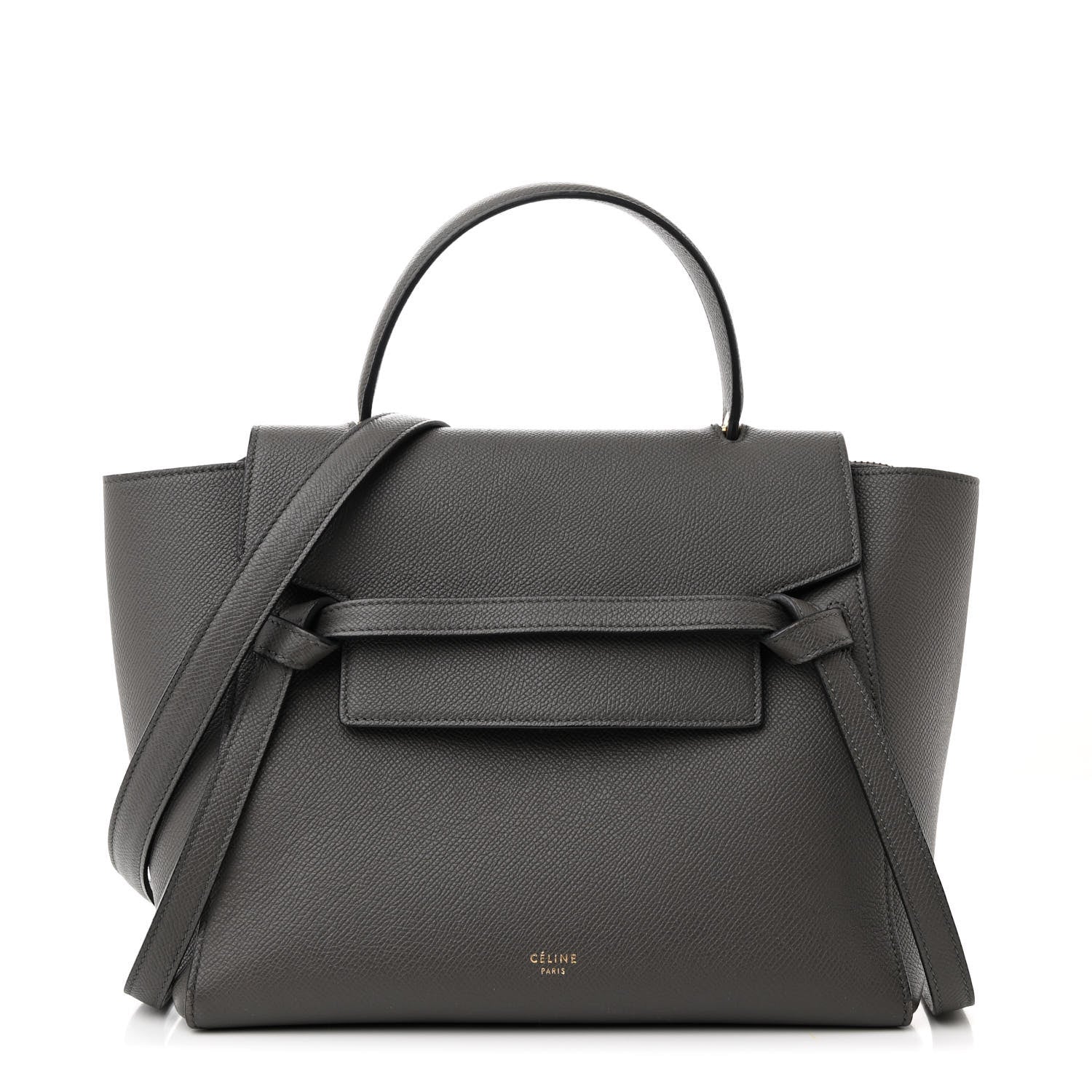 Celine Baby Grained Calfskin Micro Belt Bag Grey 1 of 13