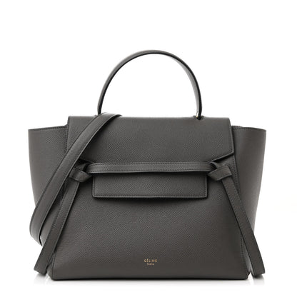 Celine Baby Grained Calfskin Micro Belt Bag Grey 1 of 13