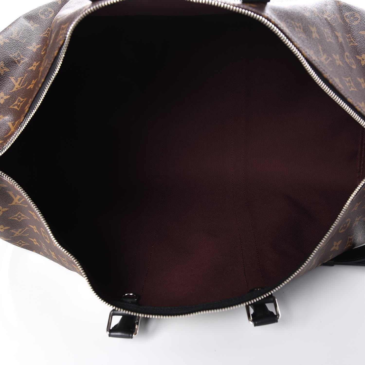 Louis Vuitton Monogram Macassar Keepall Bandouliere 55 6 of 7