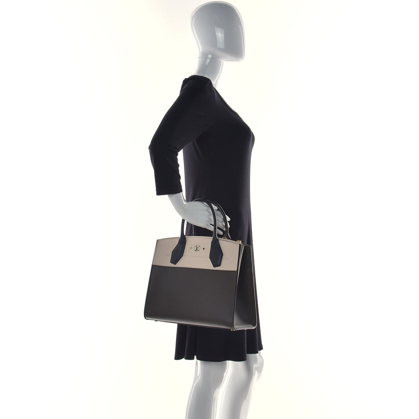 Taurillon City Steamer MM Kaki Creme Black