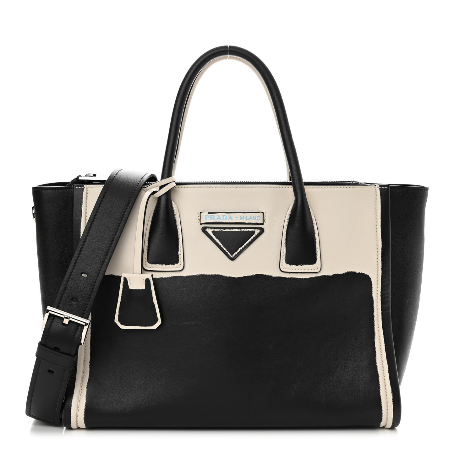 Grace Lux Concept Tote White Black