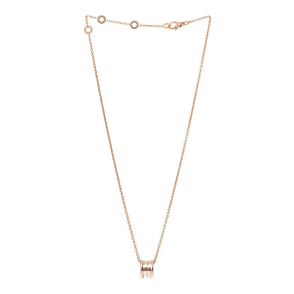 Bulgari 18K Rose Gold B.Zero1 Pendant Necklace 3 of 7