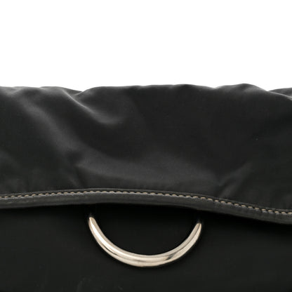 Prada Tessuto Nylon Tassel Shoulder Bag Black 8 of 16