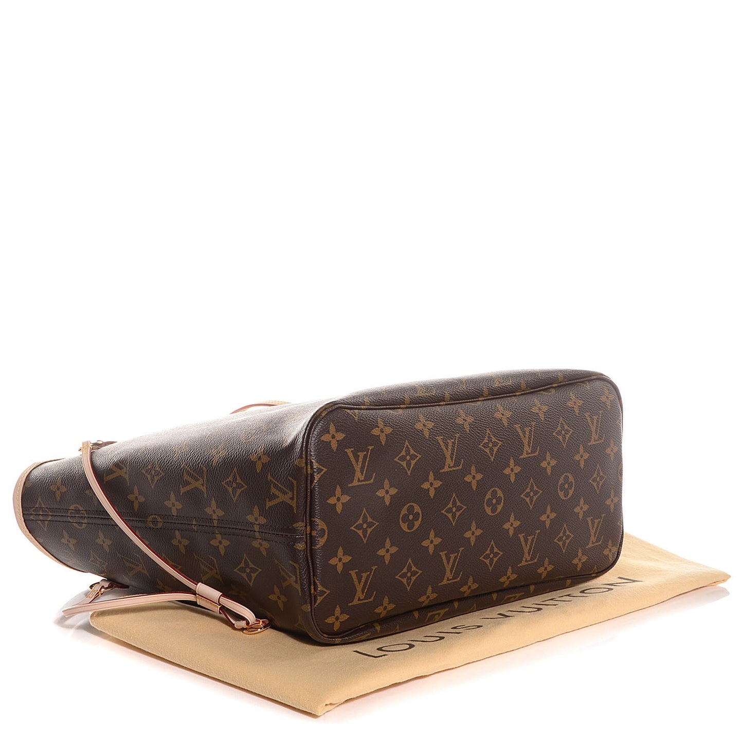 Monogram V Neverfull MM Turquoise