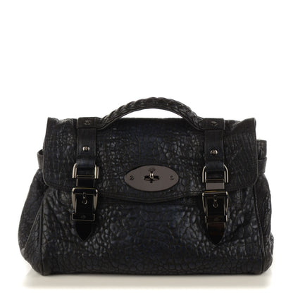 Mulberry Shrunken Calfskin Medium Alexa 1 of 9