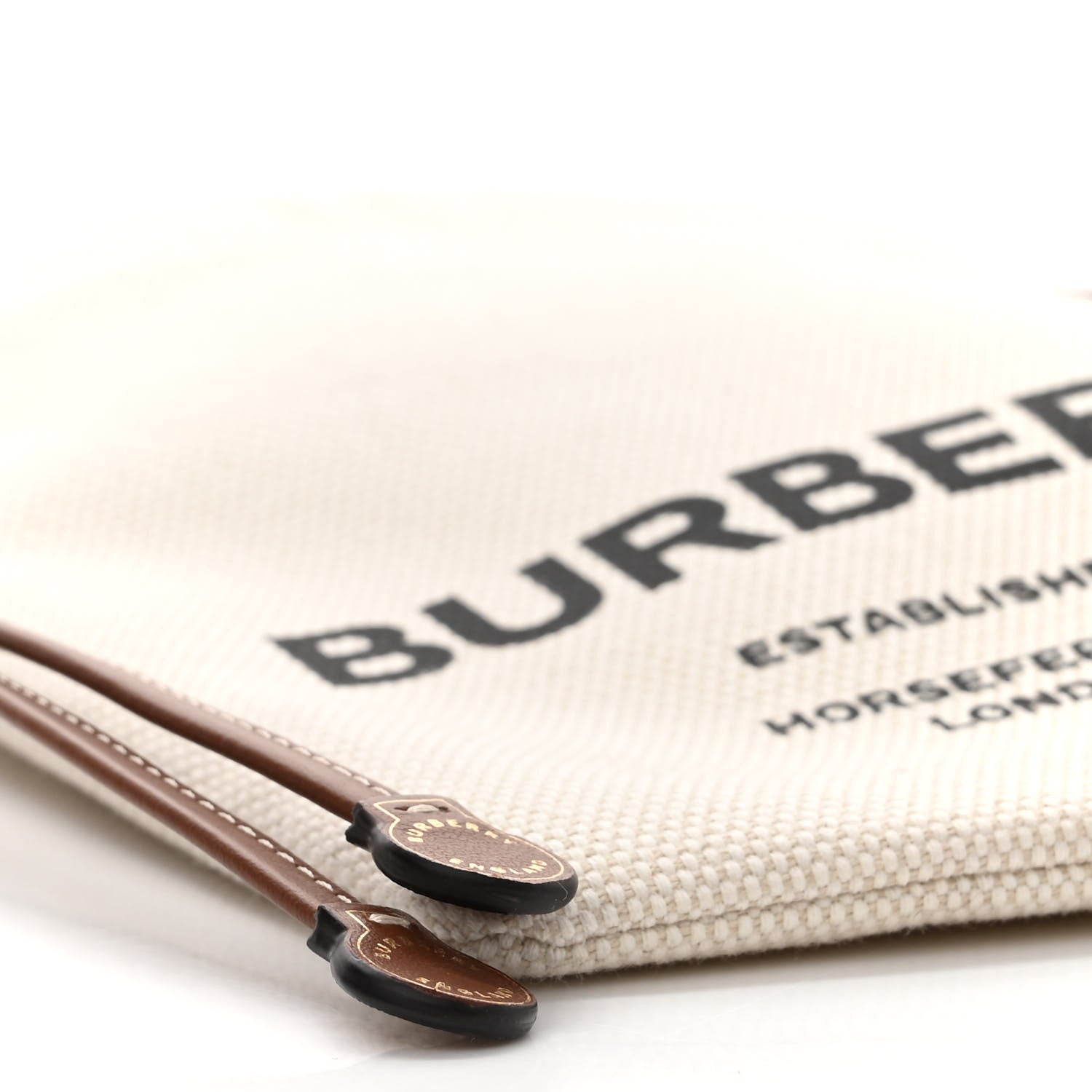 Burberry Canvas Smooth Calfskin Crossbody Pouch 9 of 10