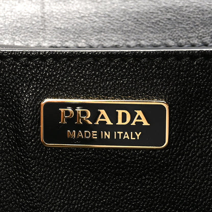 Prada City Calf Saffiano Cahier Bag Black 6 of 8