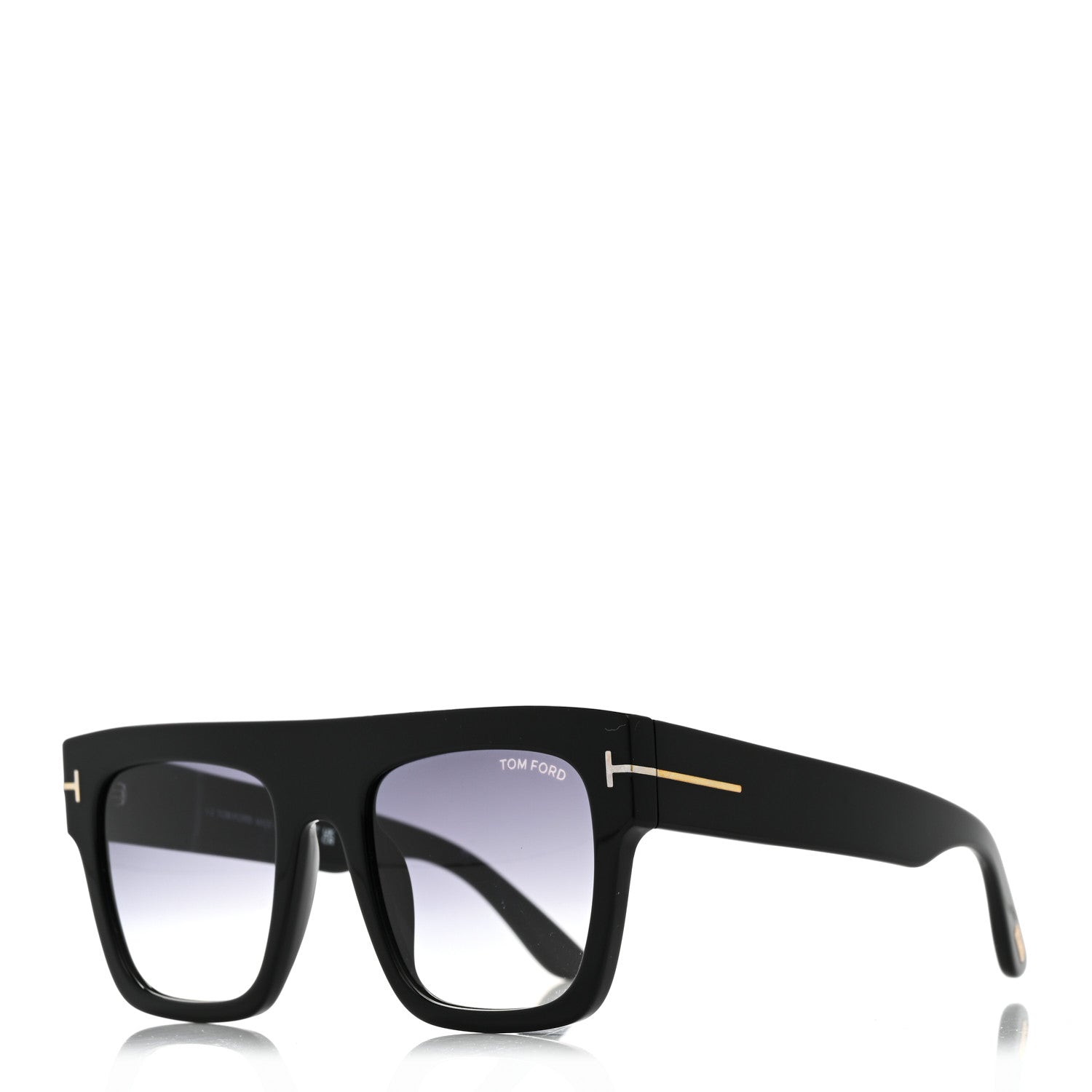 Tom Ford Acetate Renee Sunglasses TF847 Black 2 of 9