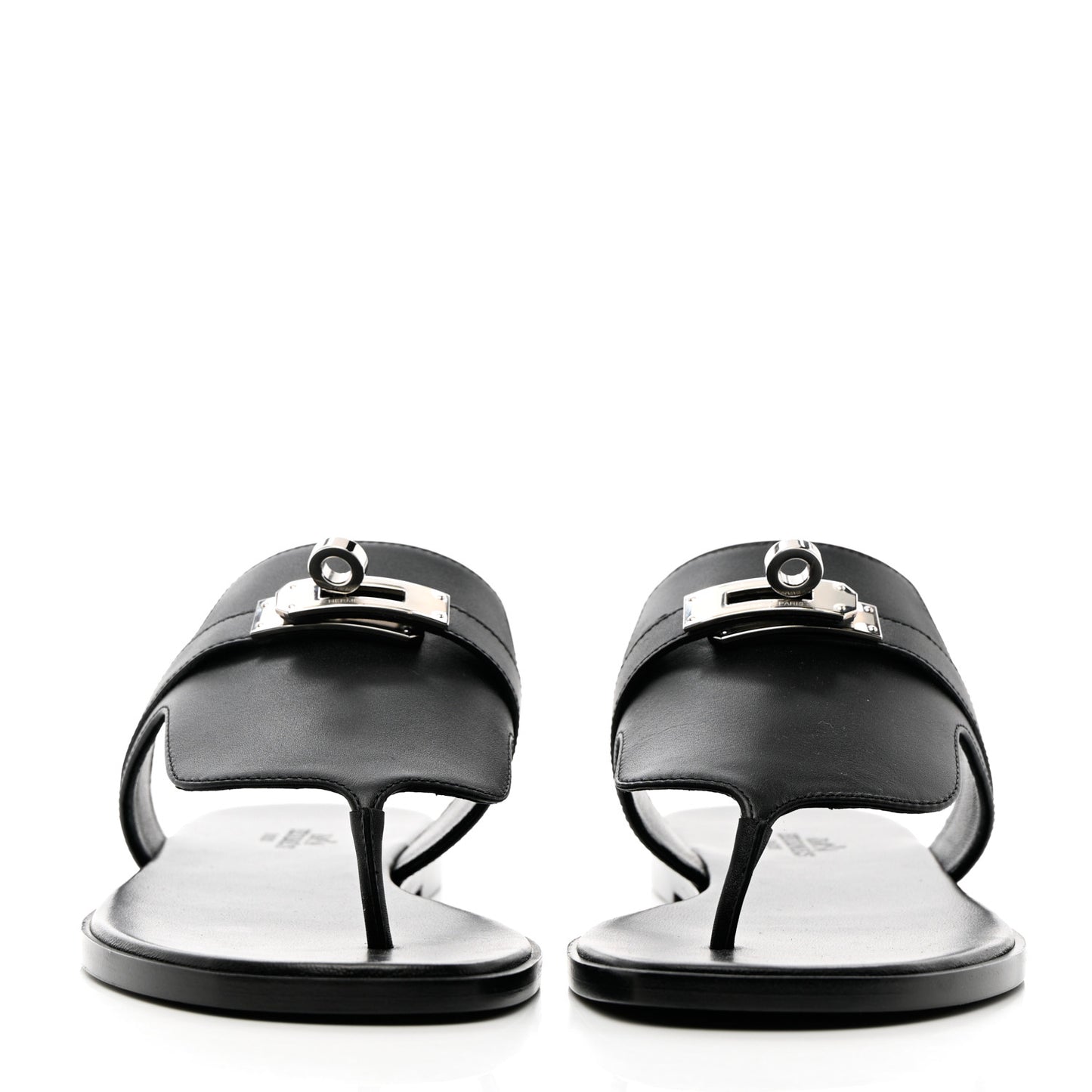 Calfskin Womens Elixir Sandals 36 Black