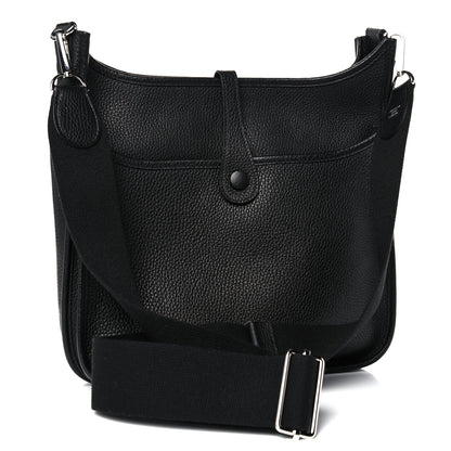 Hermes Taurillon Clemence Evelyne III PM Black 3 of 11