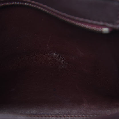Celine Smooth Calfskin Nano Luggage Burgundy 29 of 32